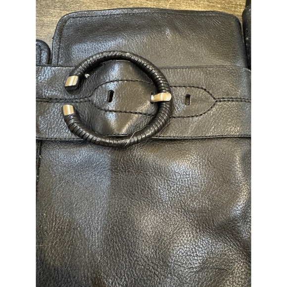 Circa Joan & David Black leather Kitten heeled boots Simba Witchy Pointed Toe - Picture 10 of 11